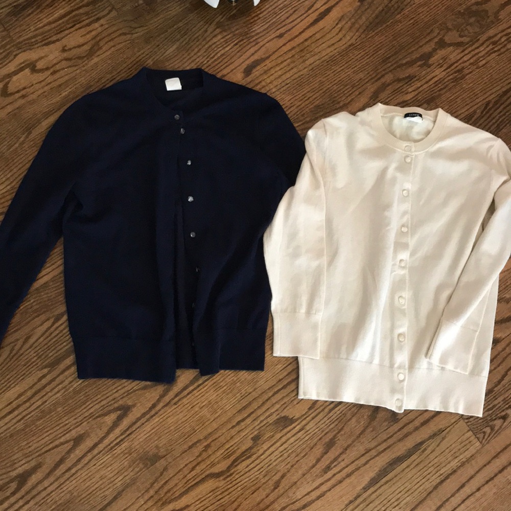 J. Crew small may fit xs Jackie cardigan navy lot